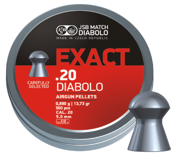JSB exact diabolo | 5.00 | 0.890 | 500