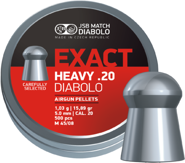 JSB exact heavy | 5.00 | 1.030 | 500