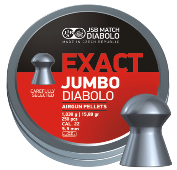JSB exact jumbo diabolo | 5.51 | 1.030 | 250