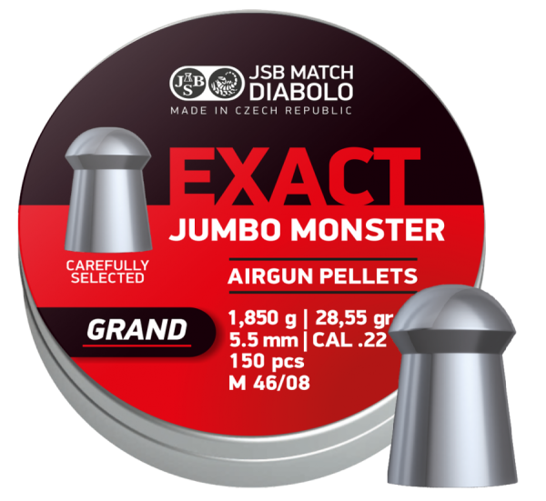 JSB exact jumbo monster grand | 5.52 | 1.850 | 150