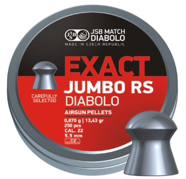 JSB exact jumbo rs | 5.52 | 0.870 | 250
