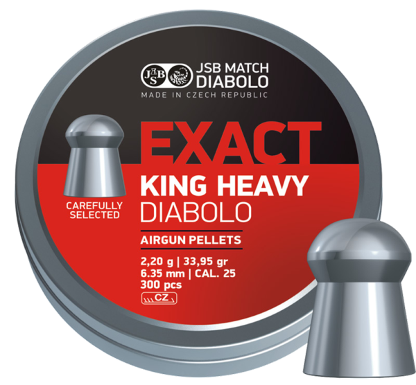 JSB exact king heavy | 6.35 | 2.200 | 300