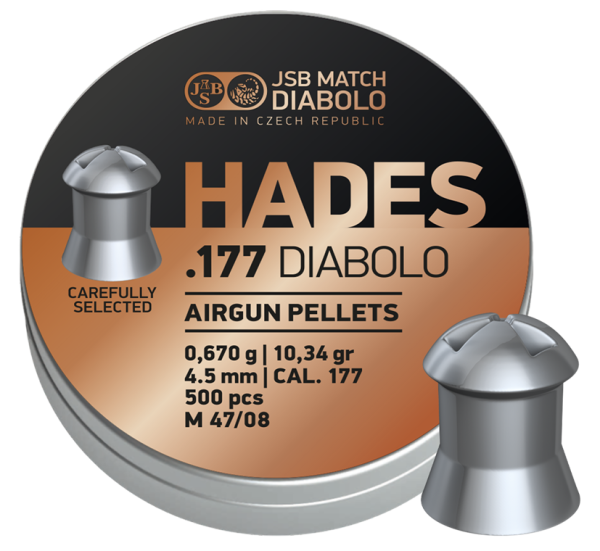 JSB hades | 4.50 | 0.670 | 500