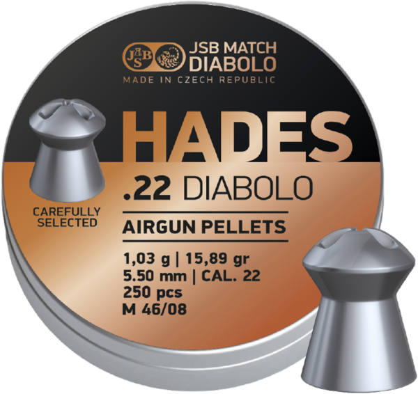 JSB hades | 5.50 | 1.030 | 250