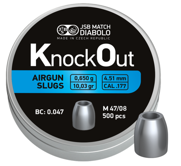 JSB knockout slugs | 4.51 .1775 | 10 | 500