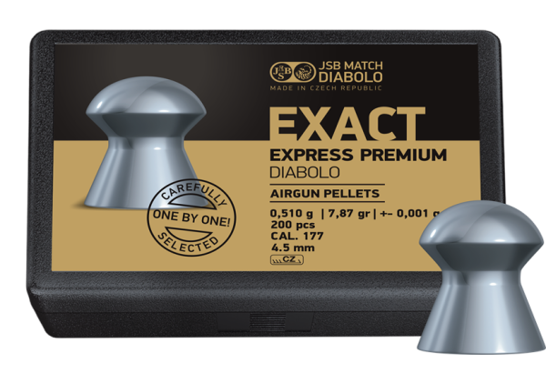 JSB premium express diabolo | 4.52mm | 0.510g | 200St