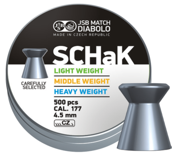 JSB schak heavy | 4.50mm | 0.535g | 500St