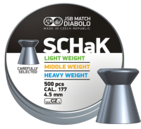 JSB schak middle | 4.49mm | 0.520g | 500St