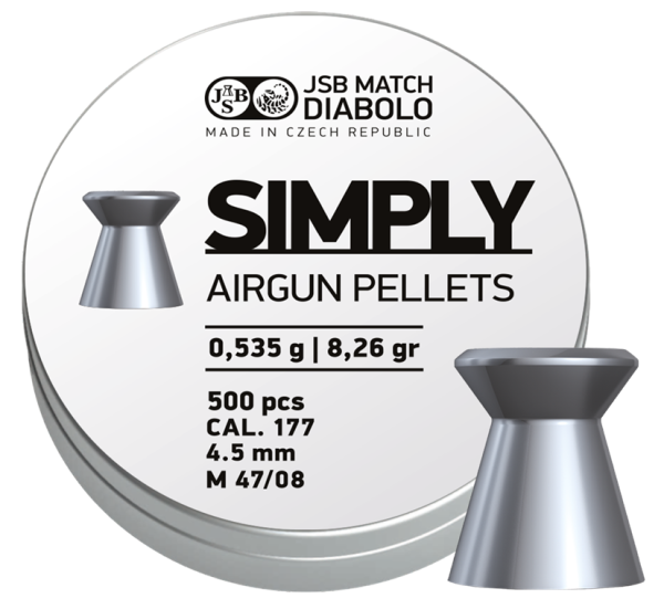 JSB simply heavy | 4.50mm | 0.535g | 500St